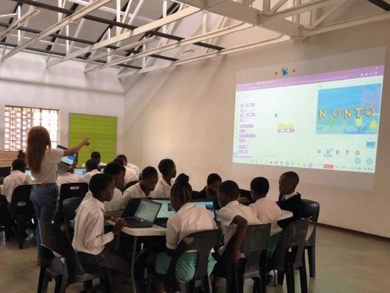 Ethekwini Primary School Leads the Way in KwaMashu with Coding and Robotics Subject